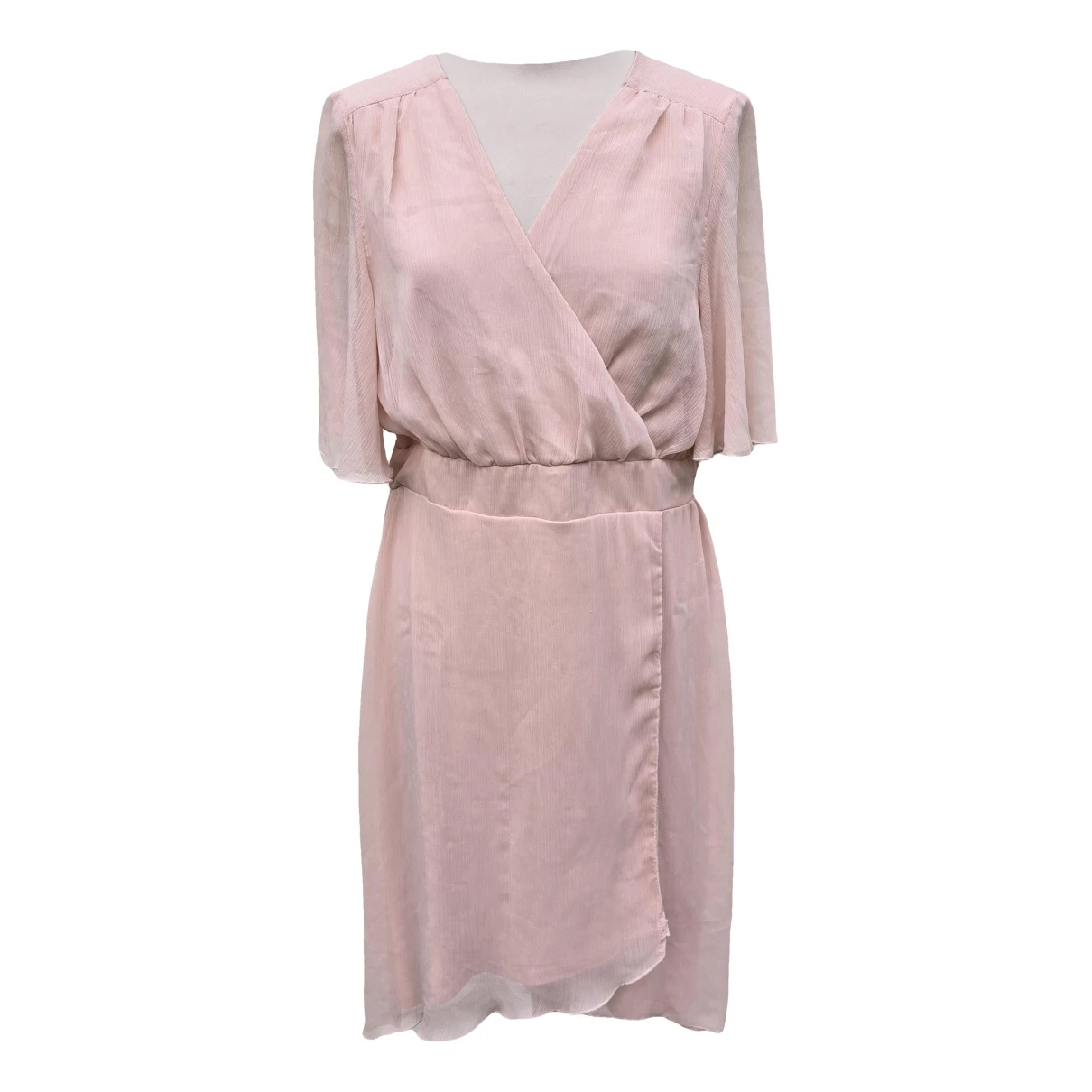 Pre-owned Vila Mini Dress In Pink