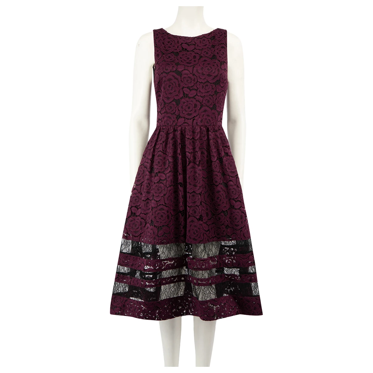 Pre-owned Alice And Olivia Dress In Purple