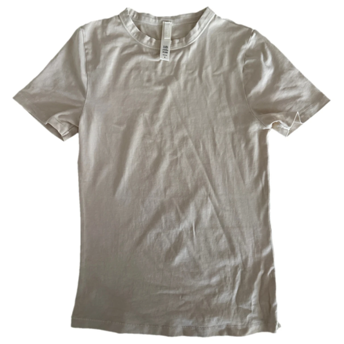 Pre-owned Skims T-shirt In Beige