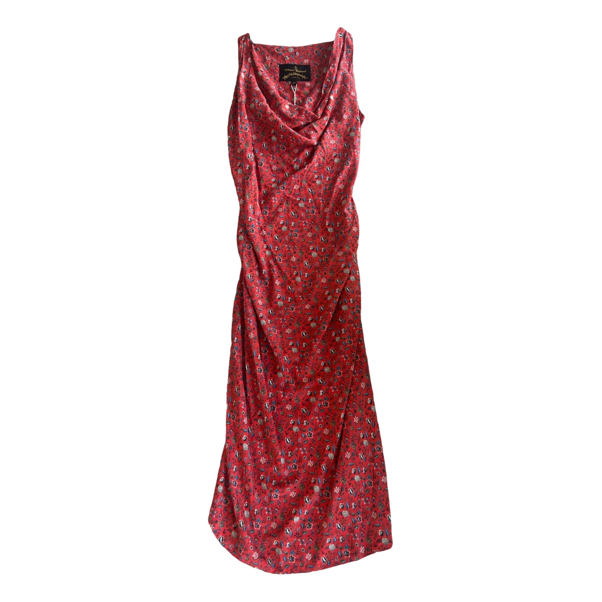 Pre-owned Vivienne Westwood Anglomania Maxi Dress In Red
