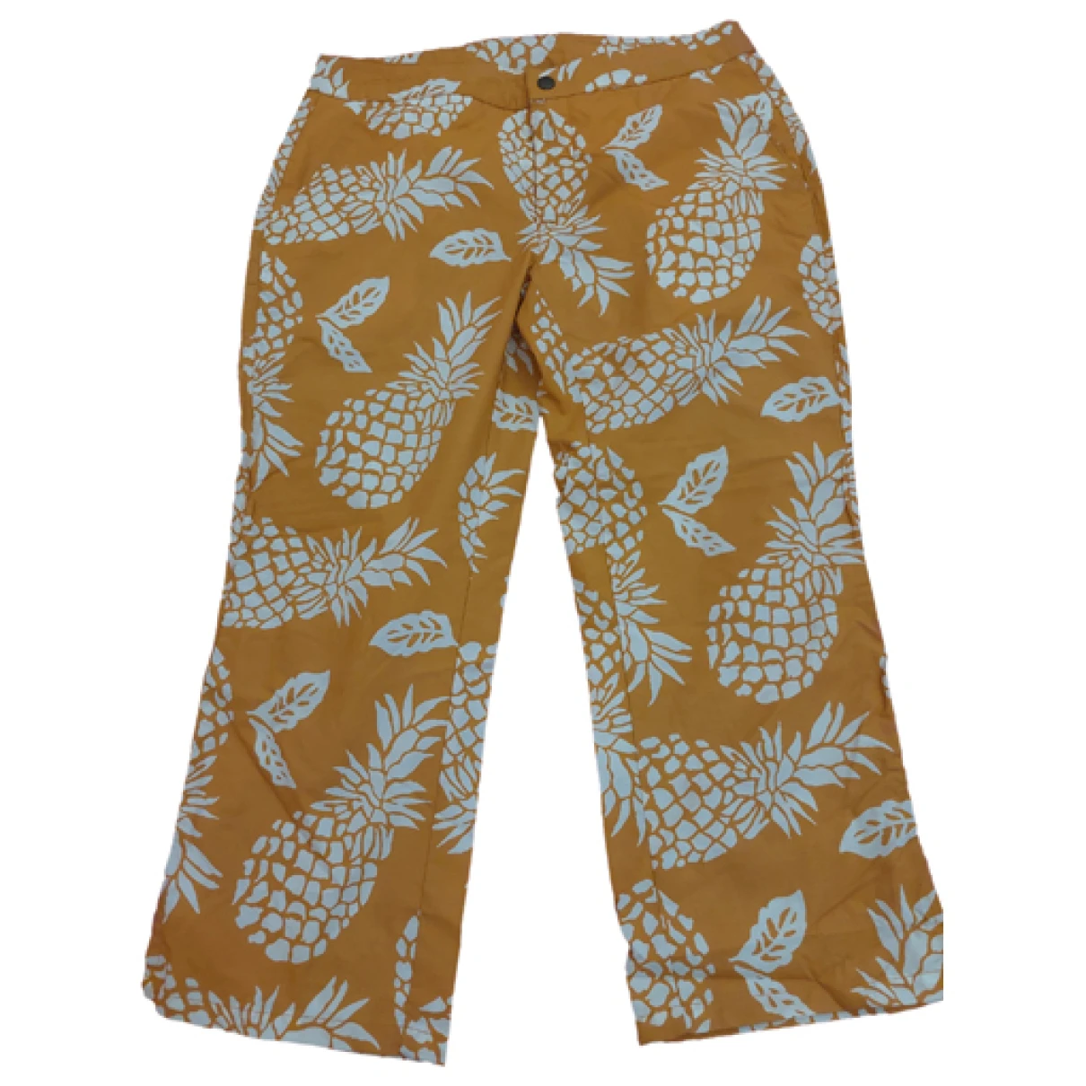 Pre-owned Arena Carot Pants In Yellow