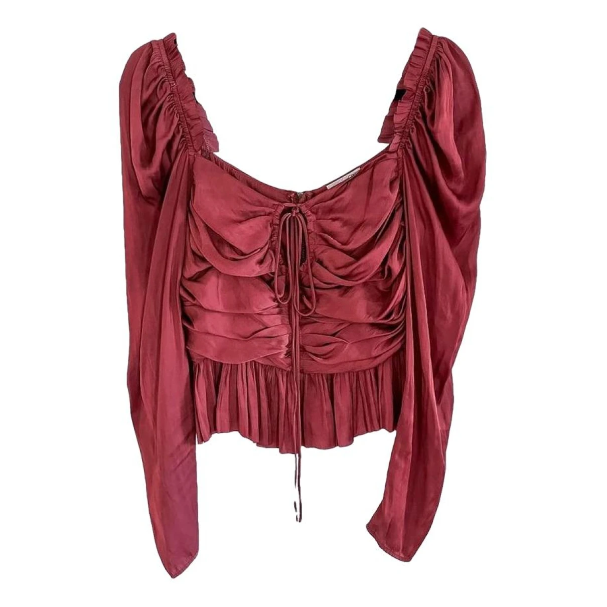 Pre-owned Ulla Johnson Blouse In Red