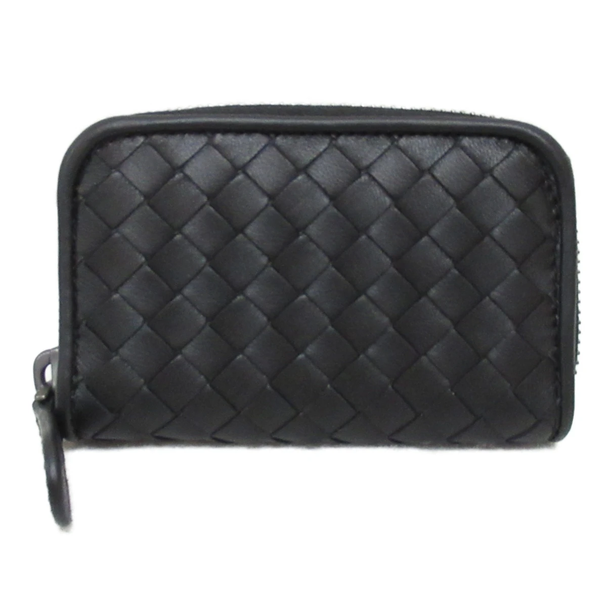 Pre-owned Bottega Veneta Leather Wallet In Black