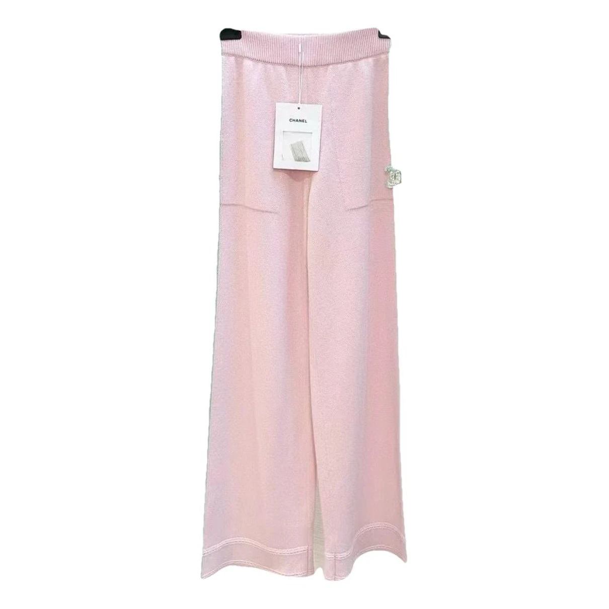Pre-owned Chanel Cashmere Trousers In Multicolour