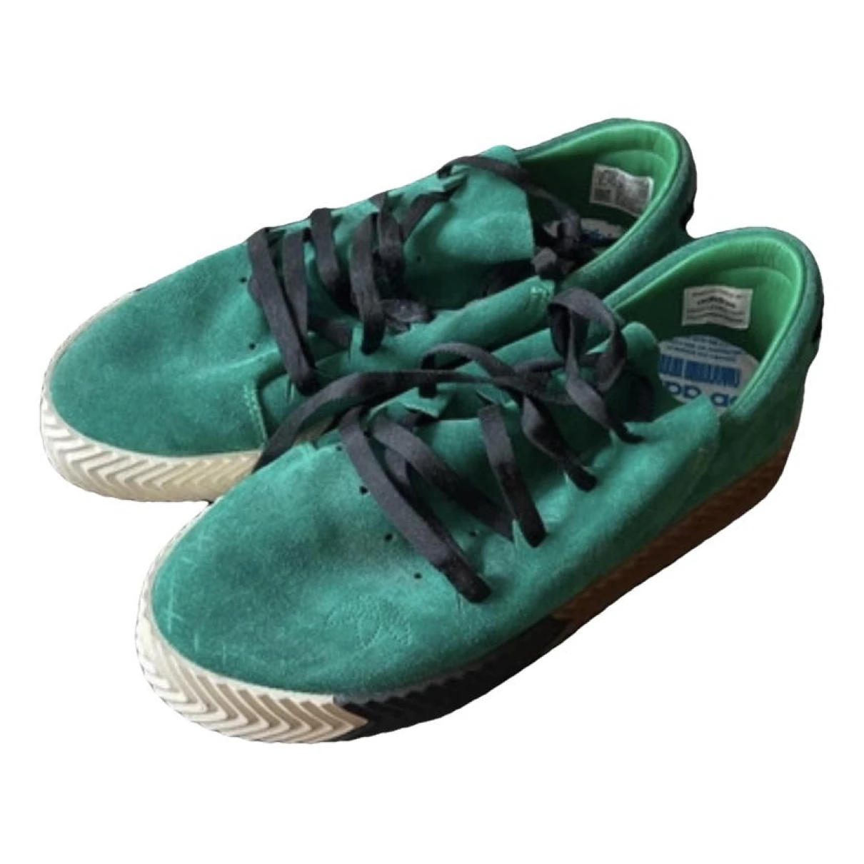 Pre-owned Adidas Originals By Alexander Wang Trainers In Green