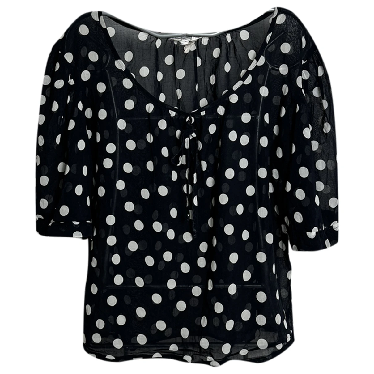 Pre-owned Saint Laurent Blouse In Navy