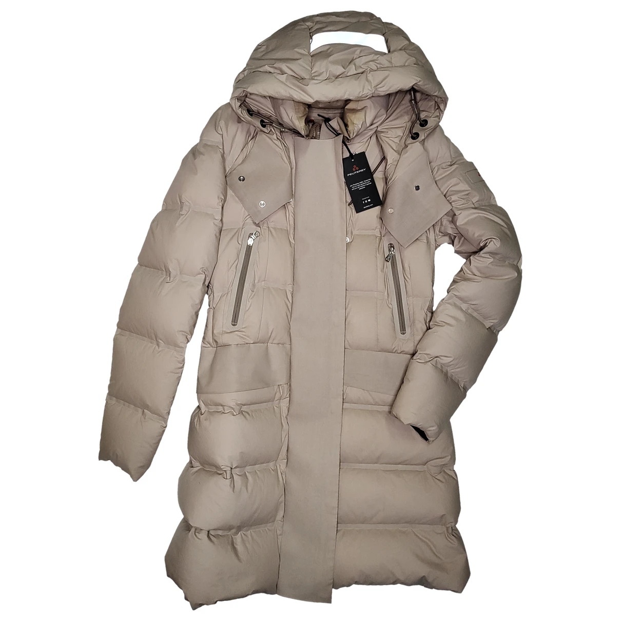 Pre-owned Peuterey Puffer In Beige