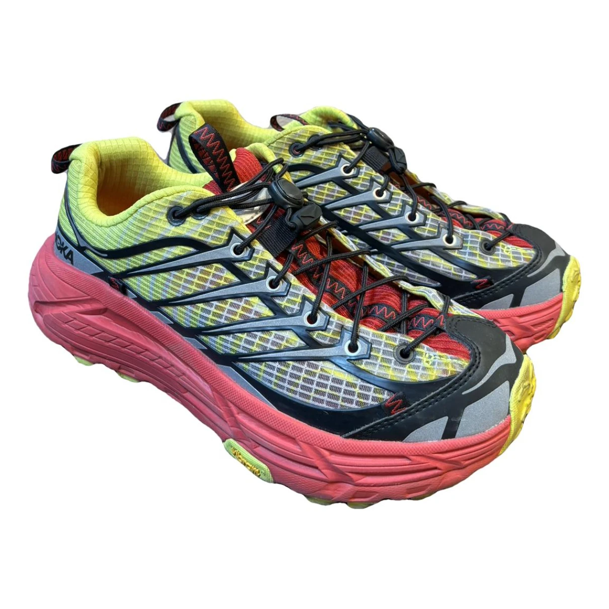 Pre-owned Hoka One One Trainers In Red