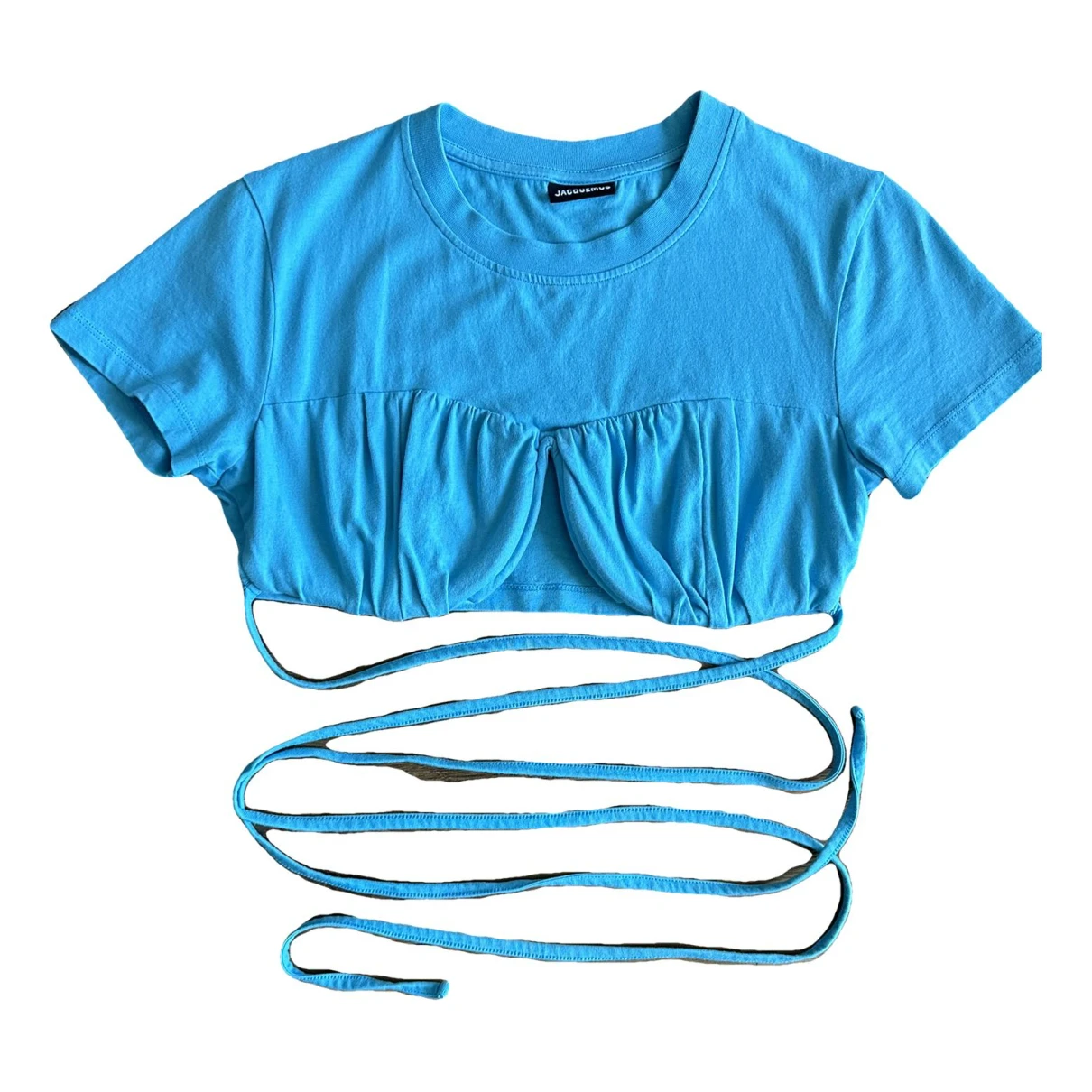 Pre-owned Jacquemus T-shirt In Blue