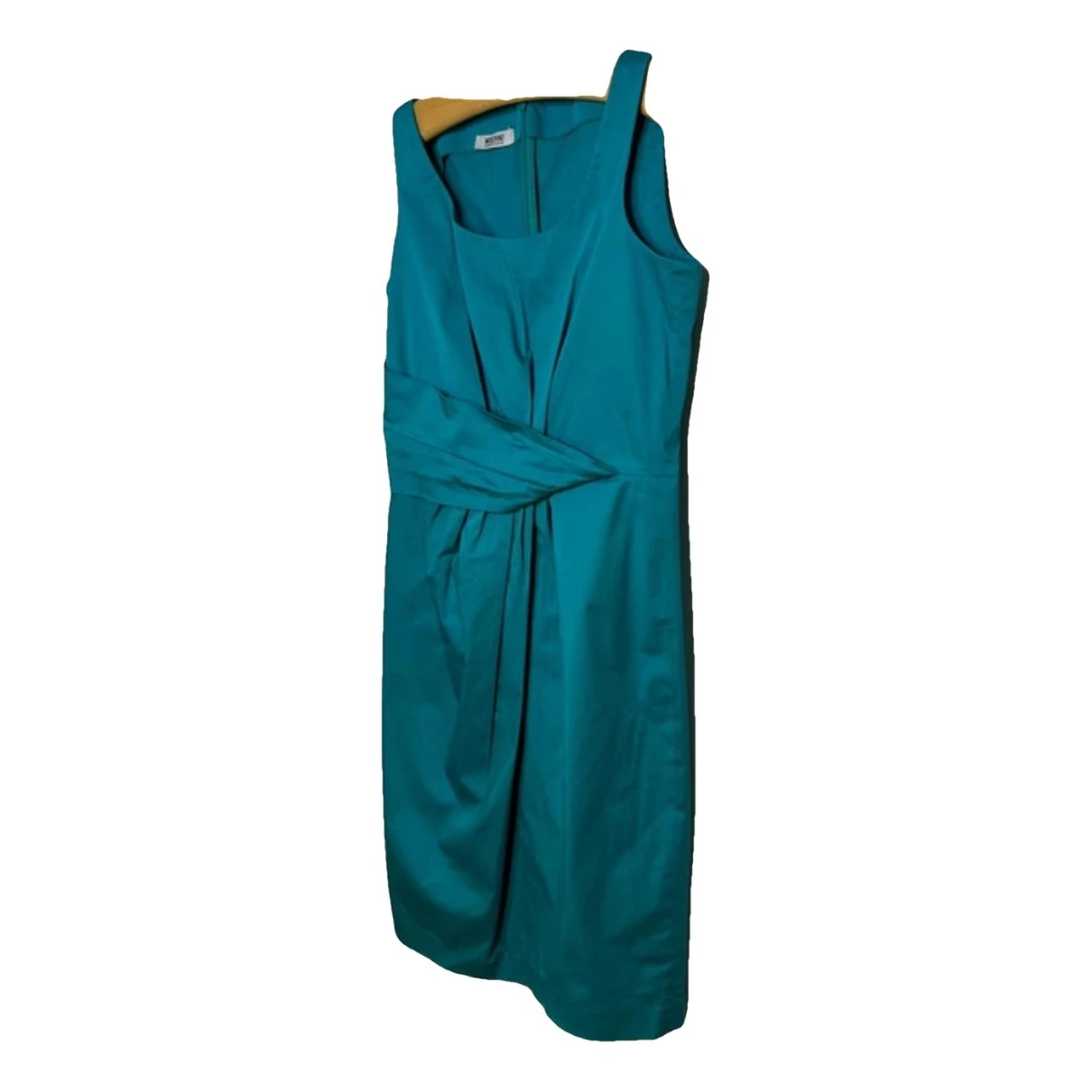 Pre-owned Moschino Cheap And Chic Mid-length Dress In Turquoise