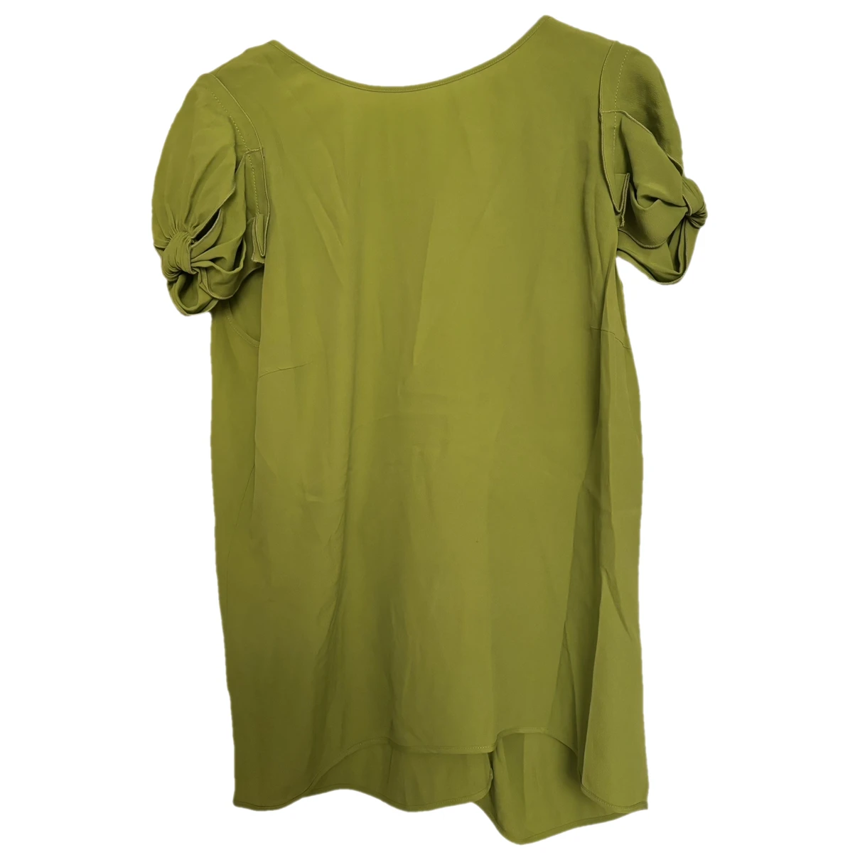 Pre-owned N°21 Silk Blouse In Green