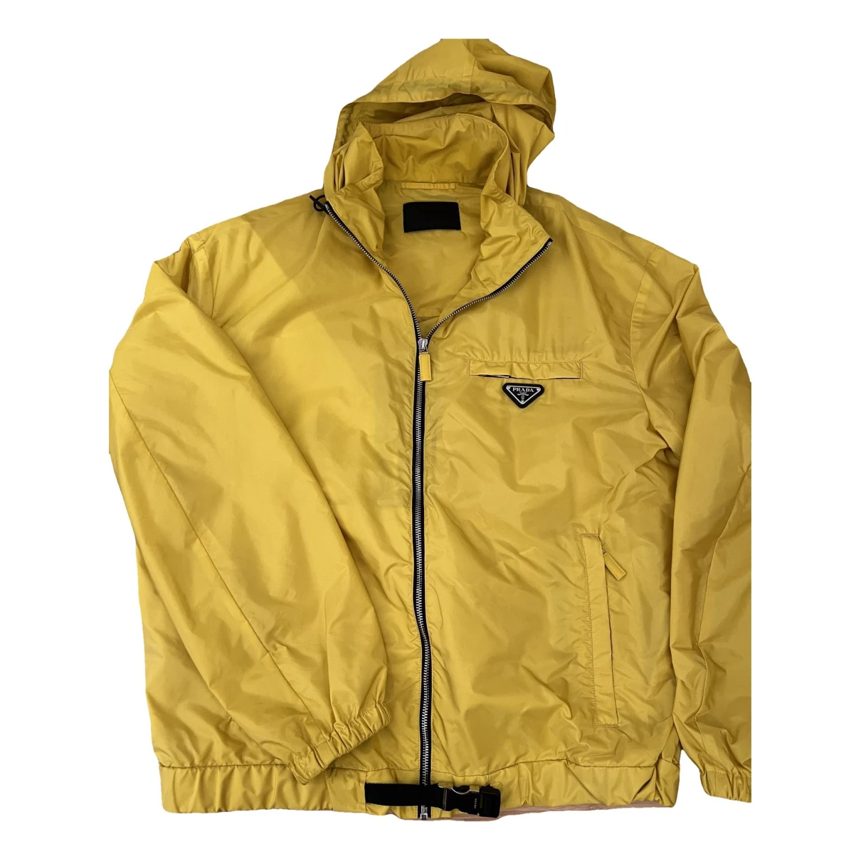 Pre-owned Prada Jacket In Yellow