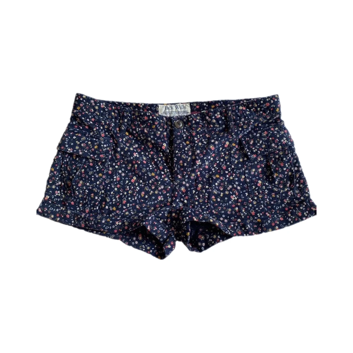 Pre-owned Jack Wills Mini Short In Blue