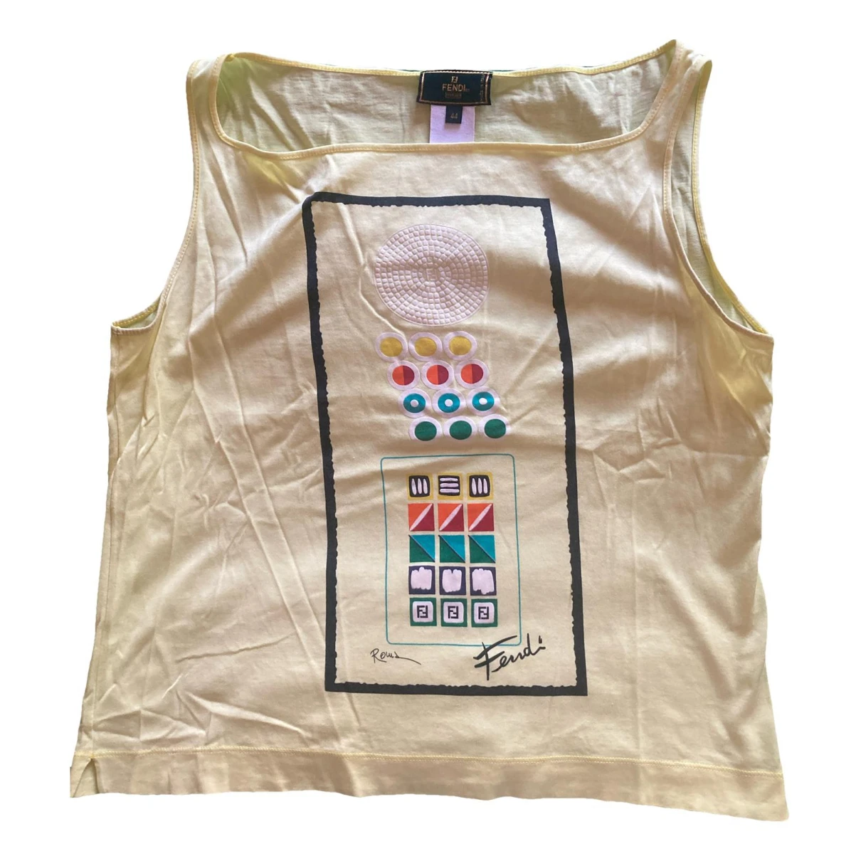 Pre-owned Fendi Vest In Multicolour