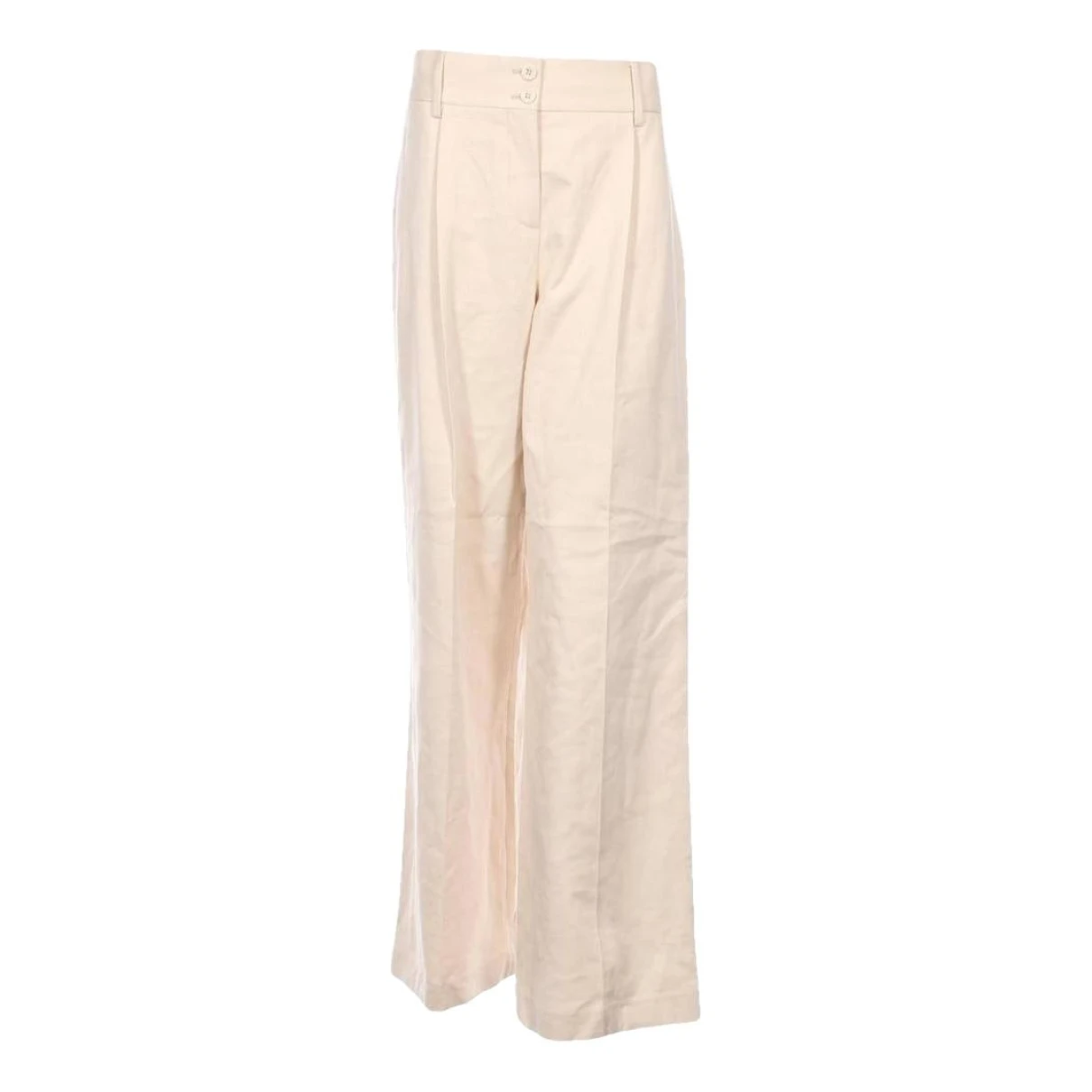 Pre-owned See By Chloé Large Pants In Ecru