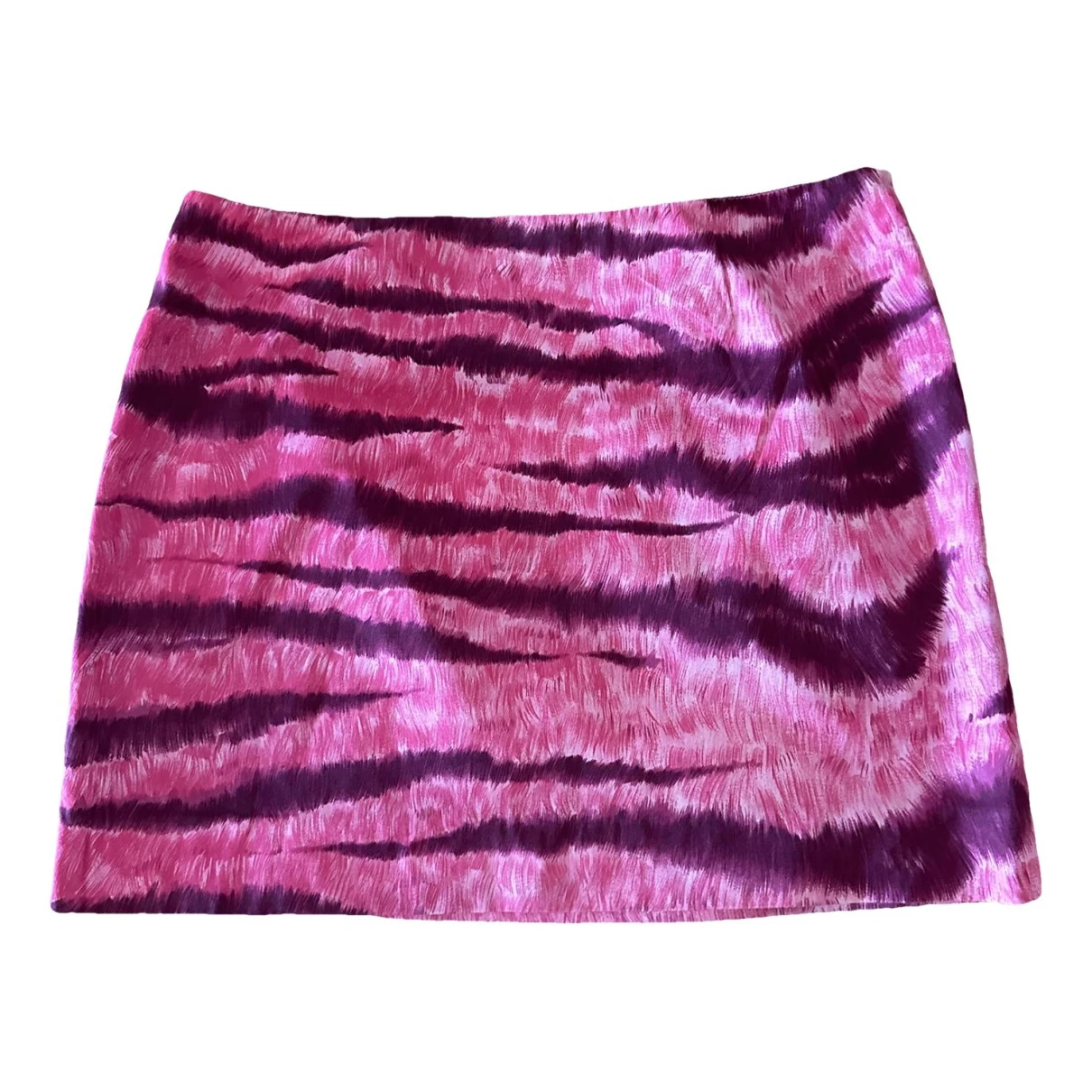 Pre-owned Moschino Mini Skirt In Pink