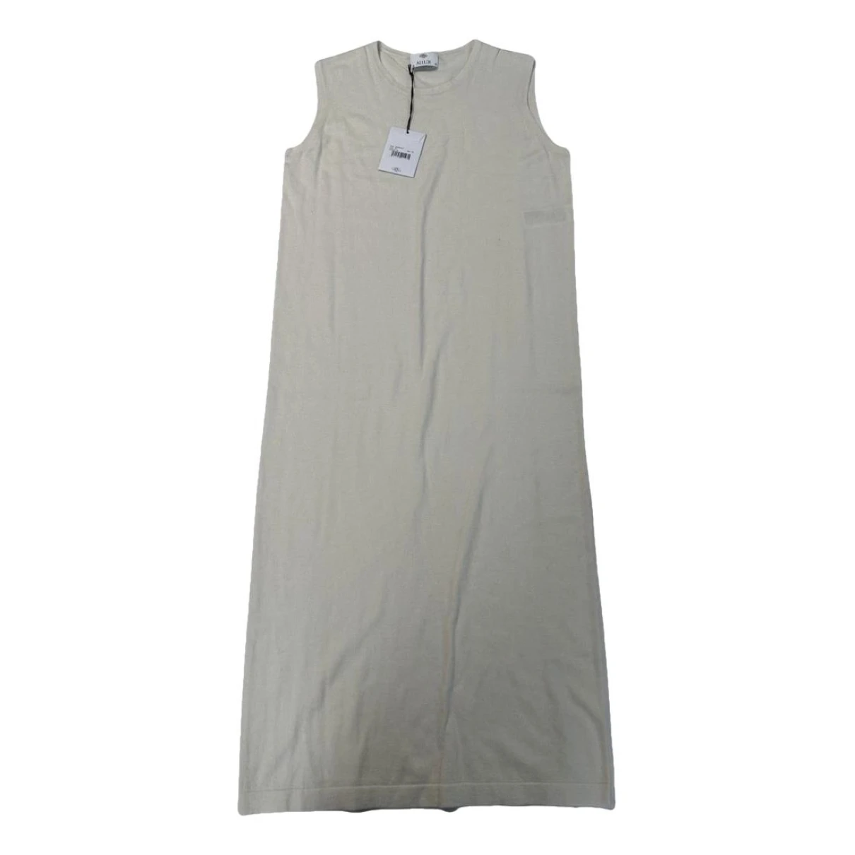 Pre-owned Allude Mid-length Dress In White