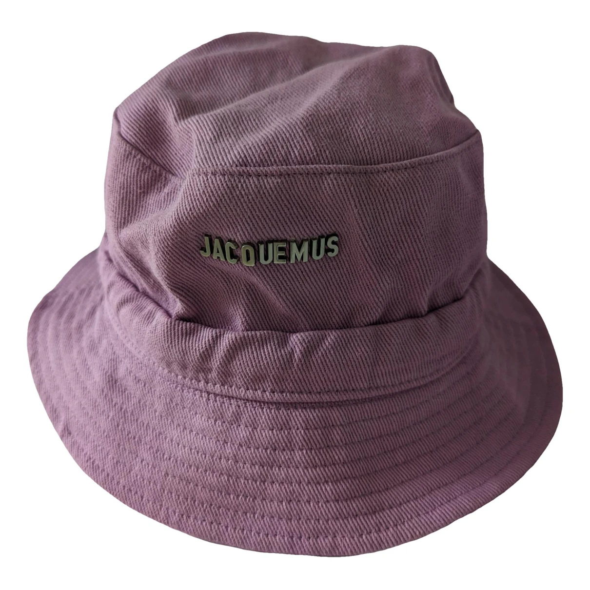Pre-owned Jacquemus Le Bob Gadjo Hat In Purple