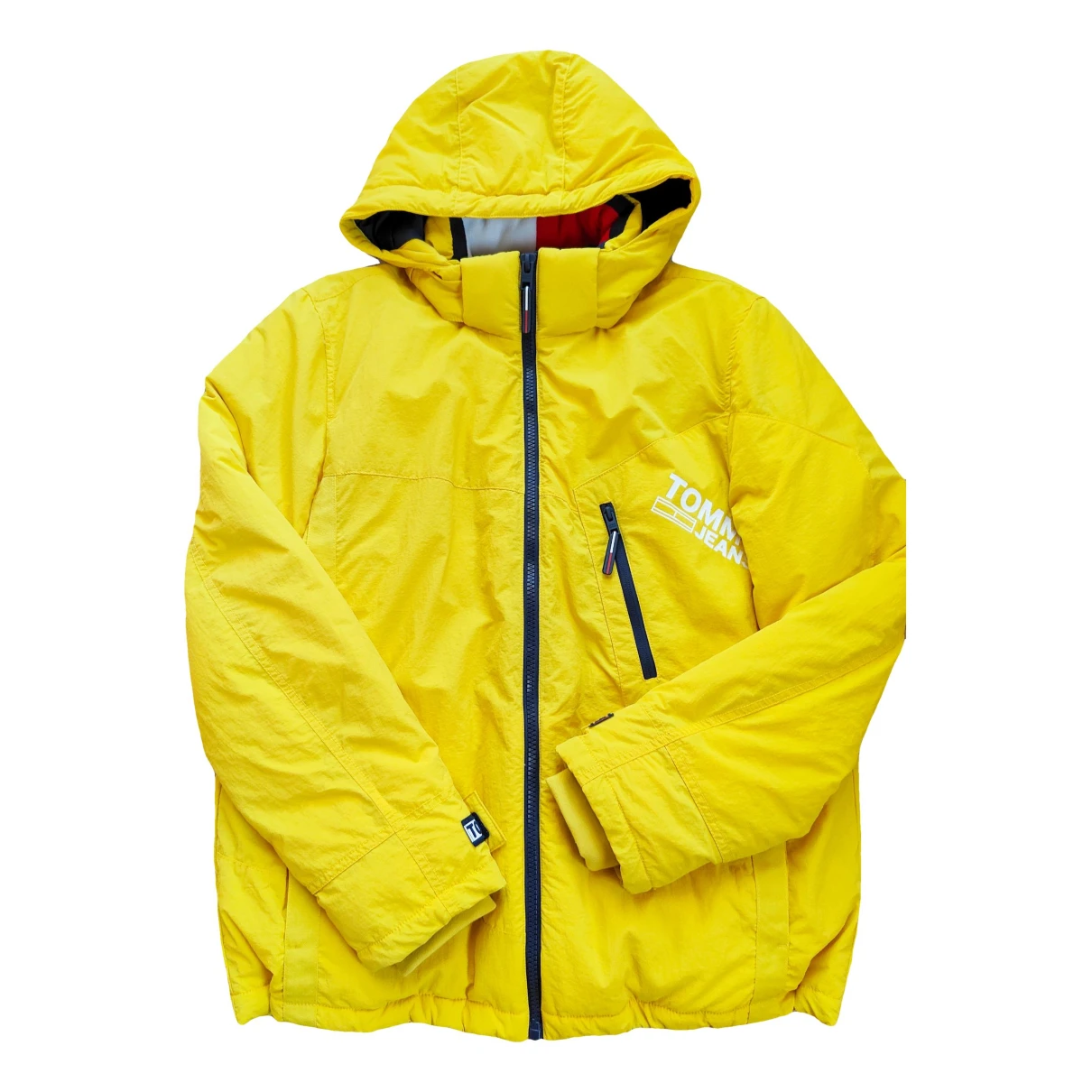 Pre-owned Tommy Hilfiger Jacket In Yellow
