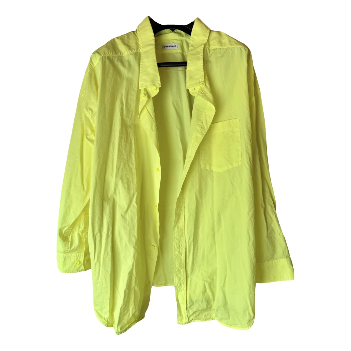 Pre-owned Balenciaga Jacket In Yellow