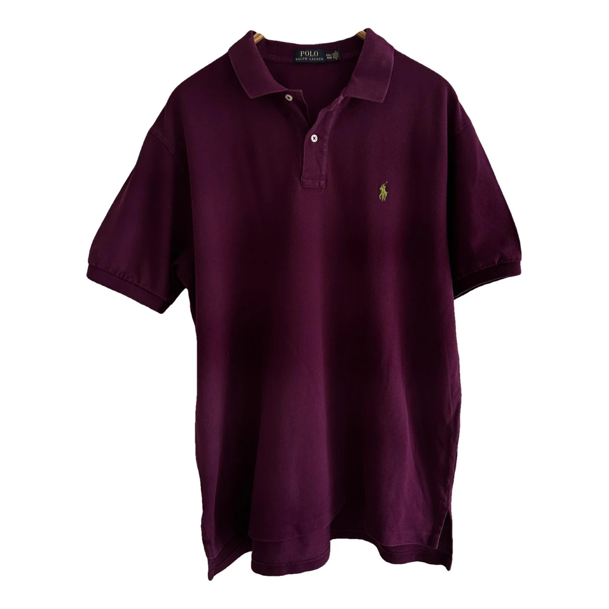 Pre-owned Polo Ralph Lauren Polo Ajusté Manches Courtes Polo Shirt In Purple