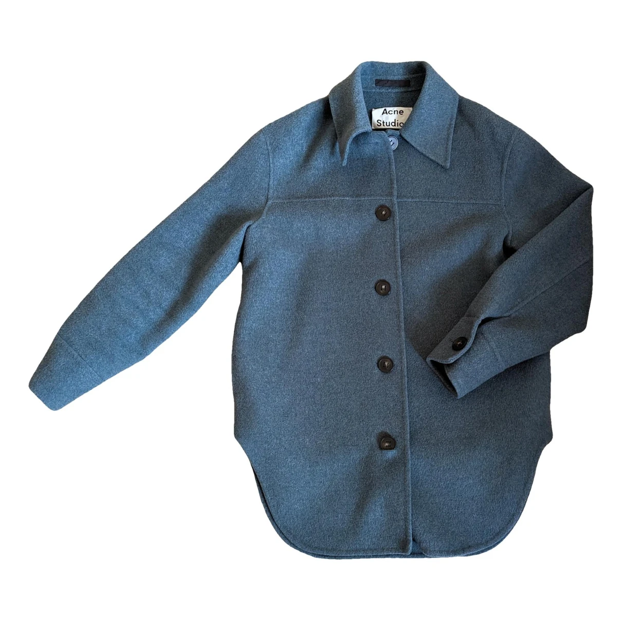 Pre-owned Acne Studios Wool Jacket In Blue