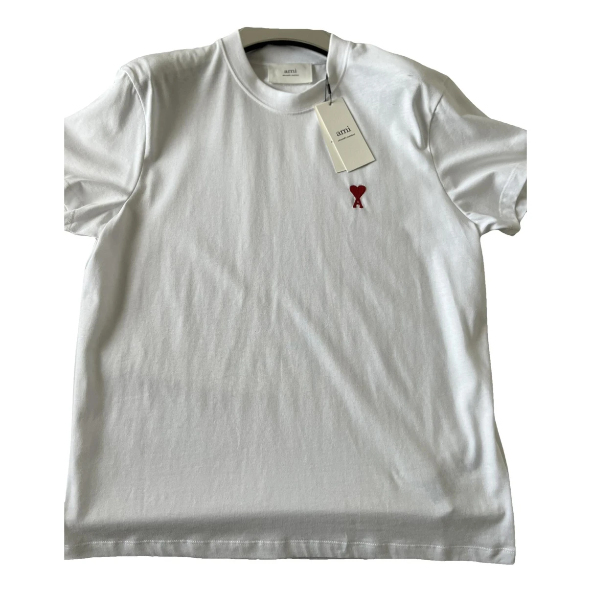 Pre-owned Ami Alexandre Mattiussi T-shirt In White