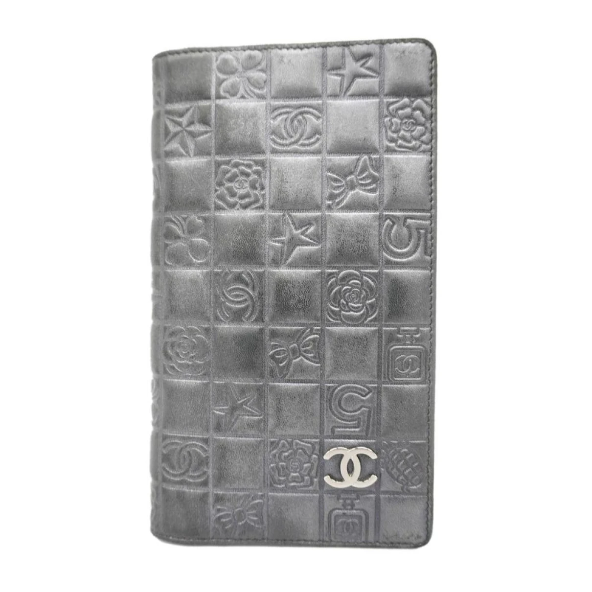 Pre-owned Chanel Leather Wallet In Black