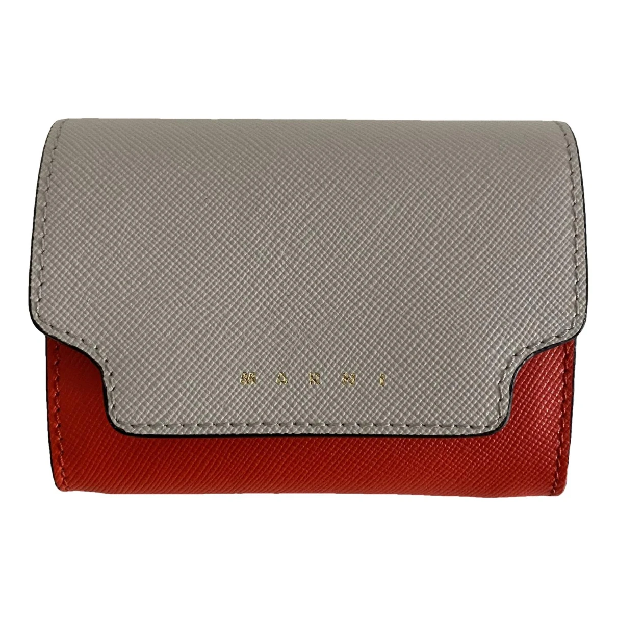 Pre-owned Marni Leather Wallet In Multicolour