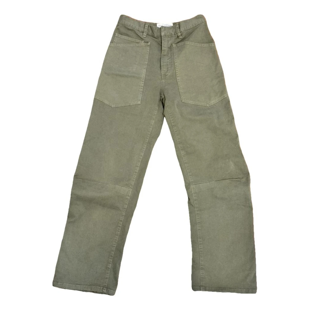 Pre-owned Nili Lotan Trousers In Green