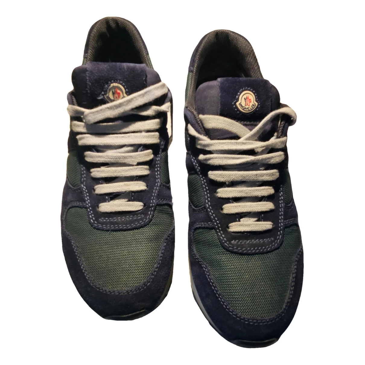 Pre-owned Moncler Cloth Trainers In Other