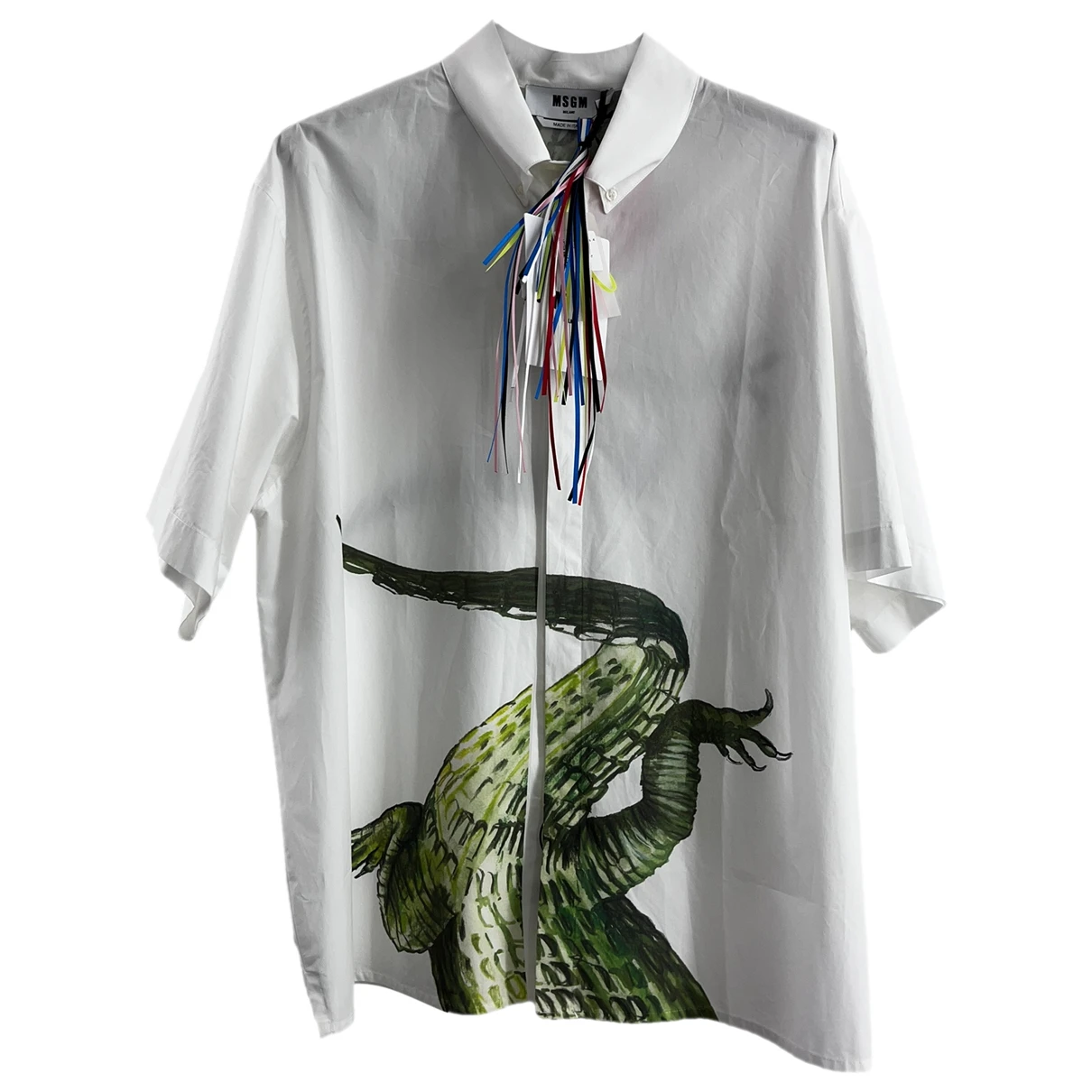 Pre-owned Msgm Shirt In White