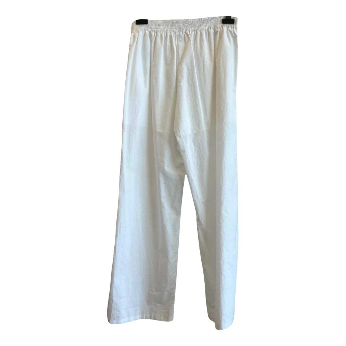 Pre-owned Mm6 Maison Margiela Large Pants In White