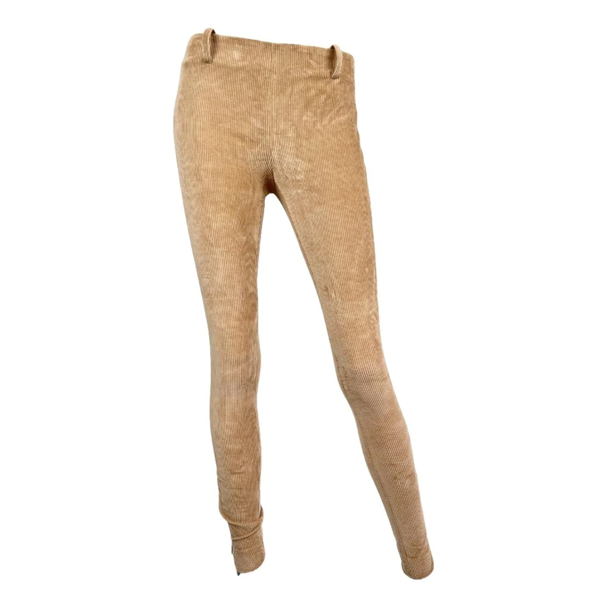 Pre-owned Balenciaga Trousers In Beige