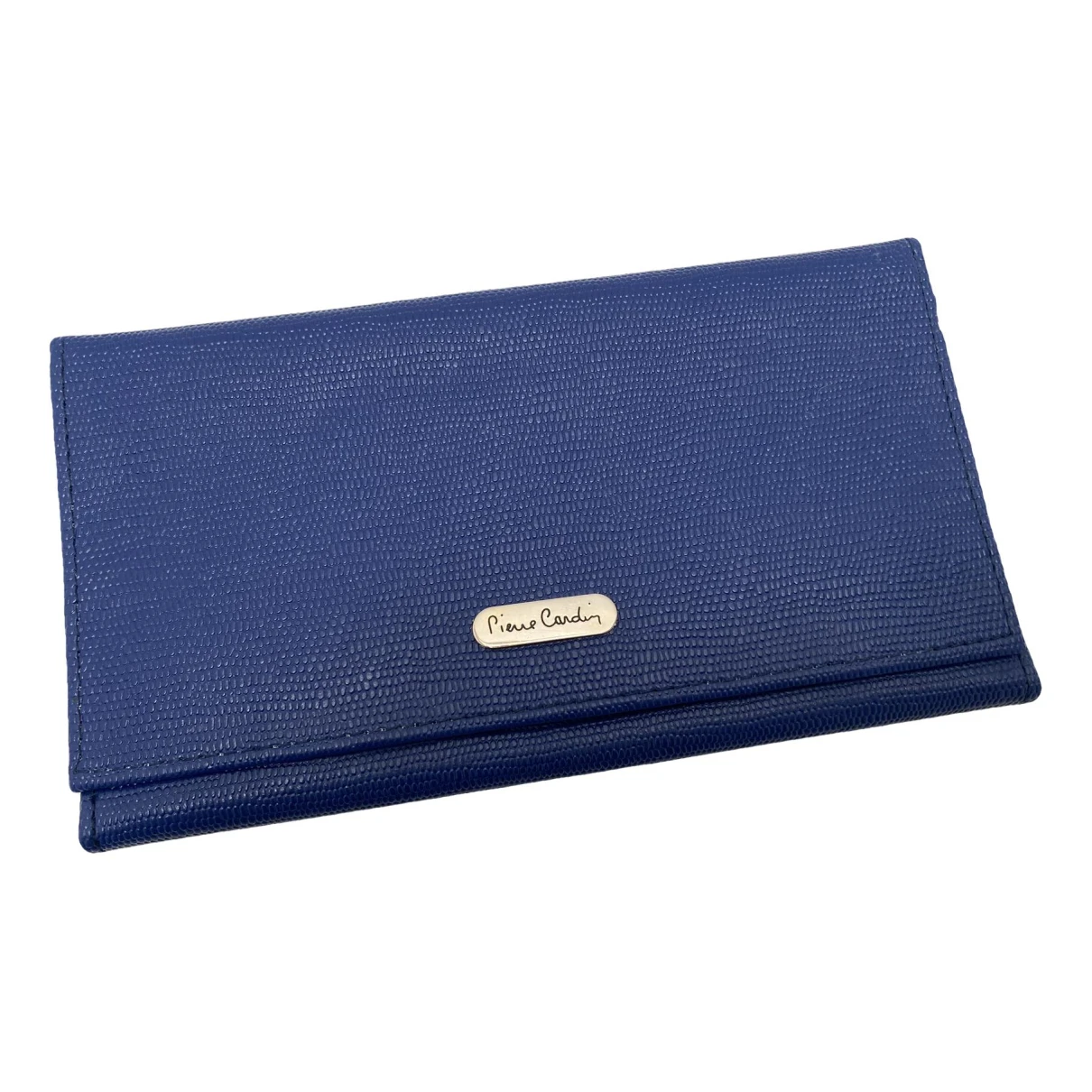 Pre-owned Pierre Cardin Wallet In Blue