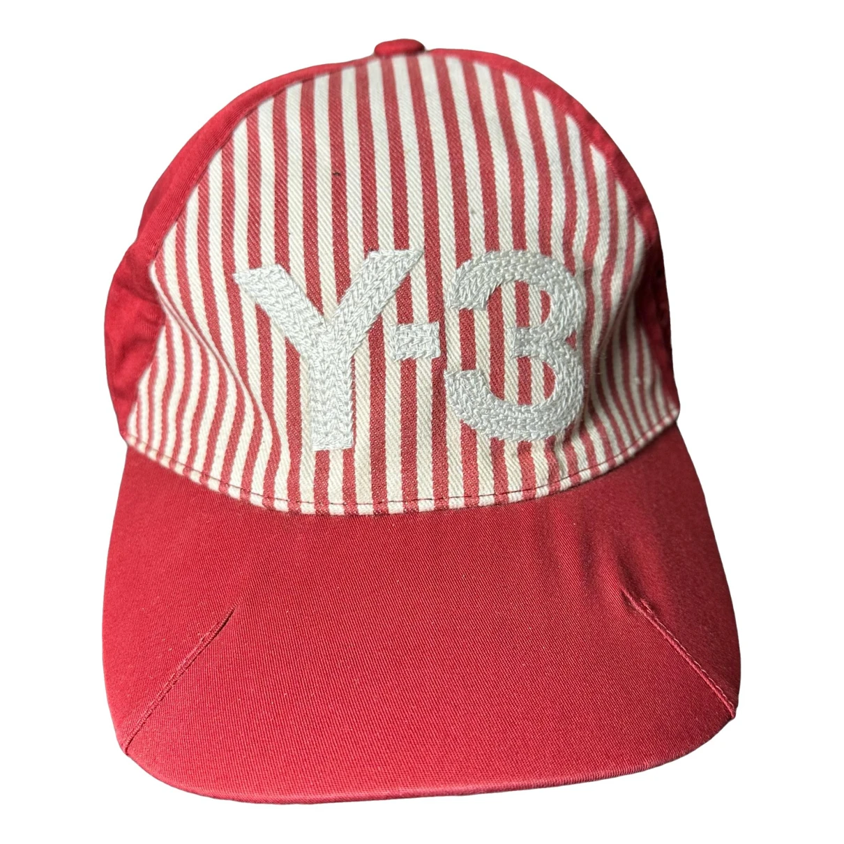 Pre-owned Y-3 By Yohji Yamamoto Hat In Red