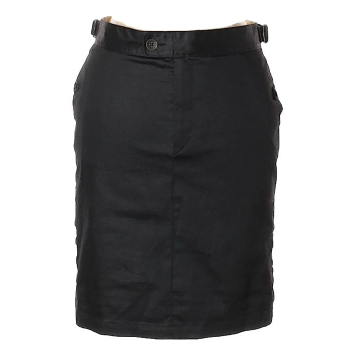 Pre-owned Rag & Bone Mini Skirt In Black