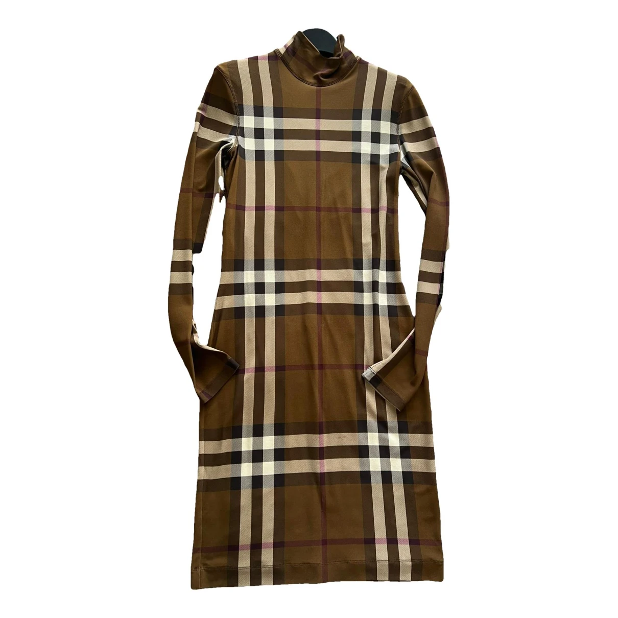 Pre-owned Burberry Mid-length Dress In Multicolour