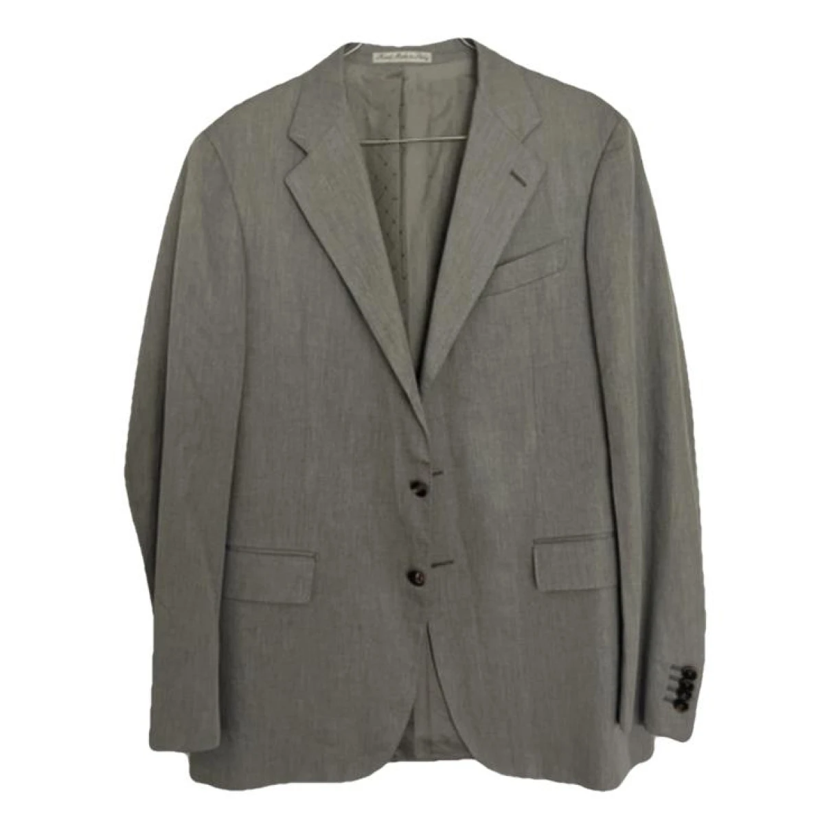 Pre-owned Trussardi Vest In Grey