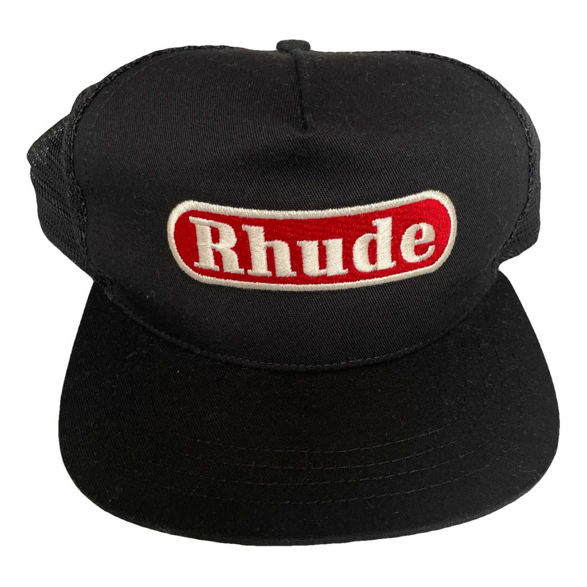 Pre-owned Rhude Hat In Black