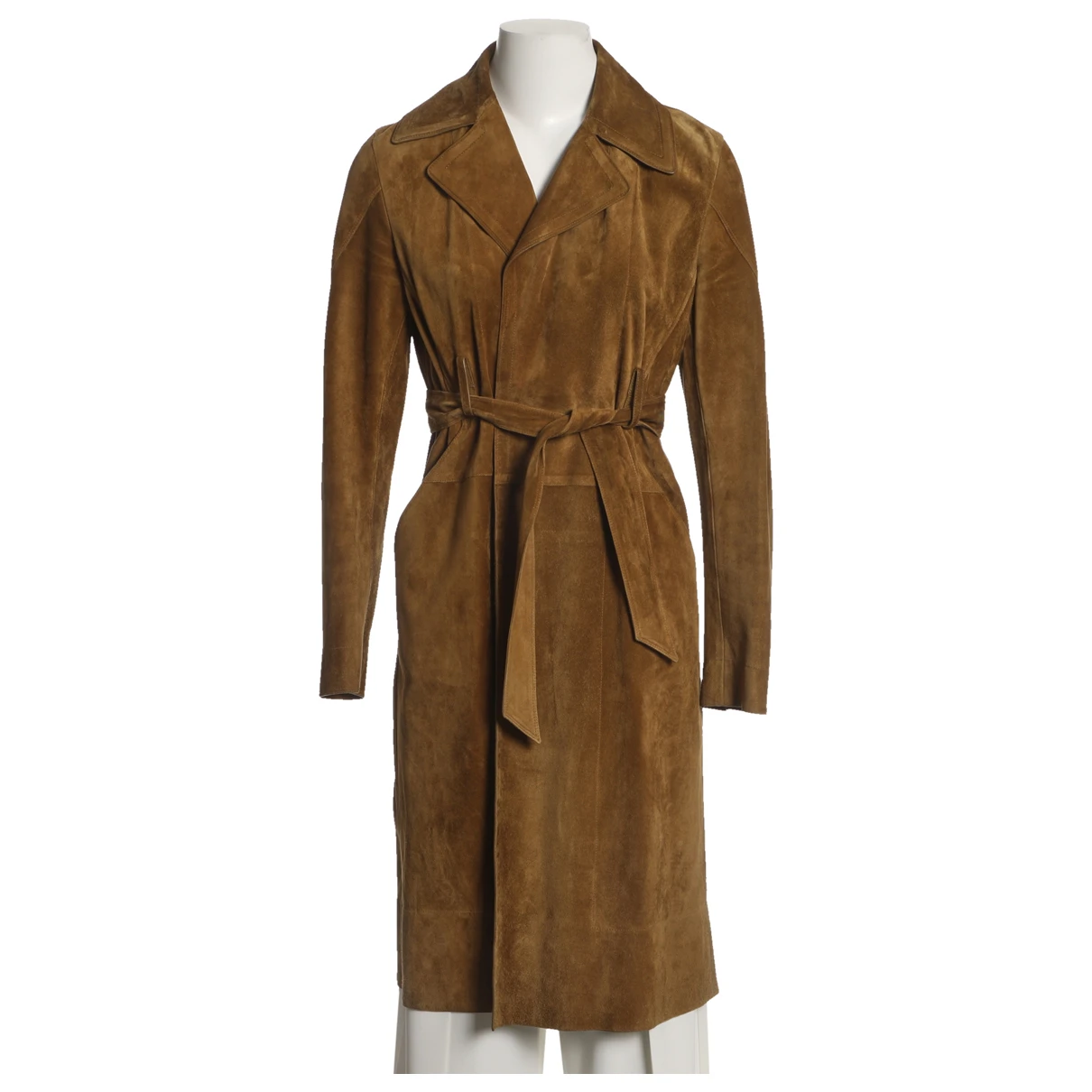 Pre-owned Celine Coat In Brown