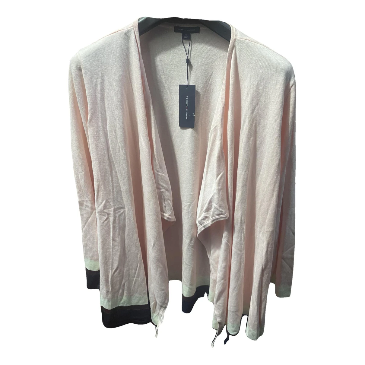 Pre-owned Tommy Hilfiger Cardigan In Pink