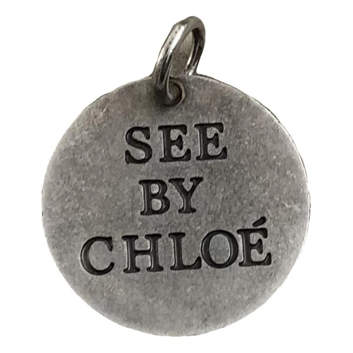 Pre-owned See By Chloé Pendant In Silver