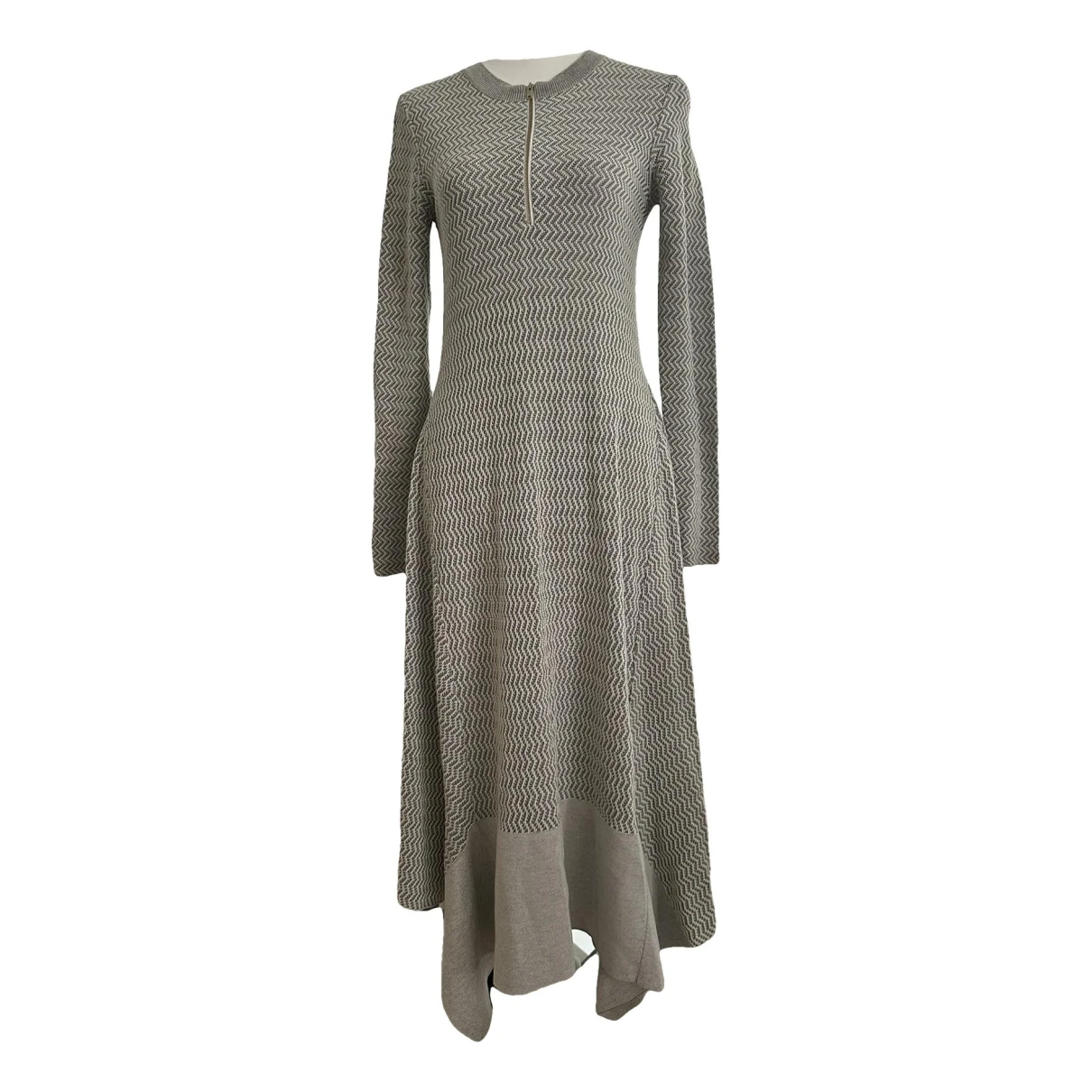 Pre-owned Stella Mccartney Maxi Dress In Grey