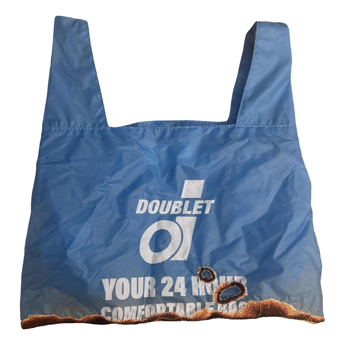 Pre-owned Doublet Handbag In Blue
