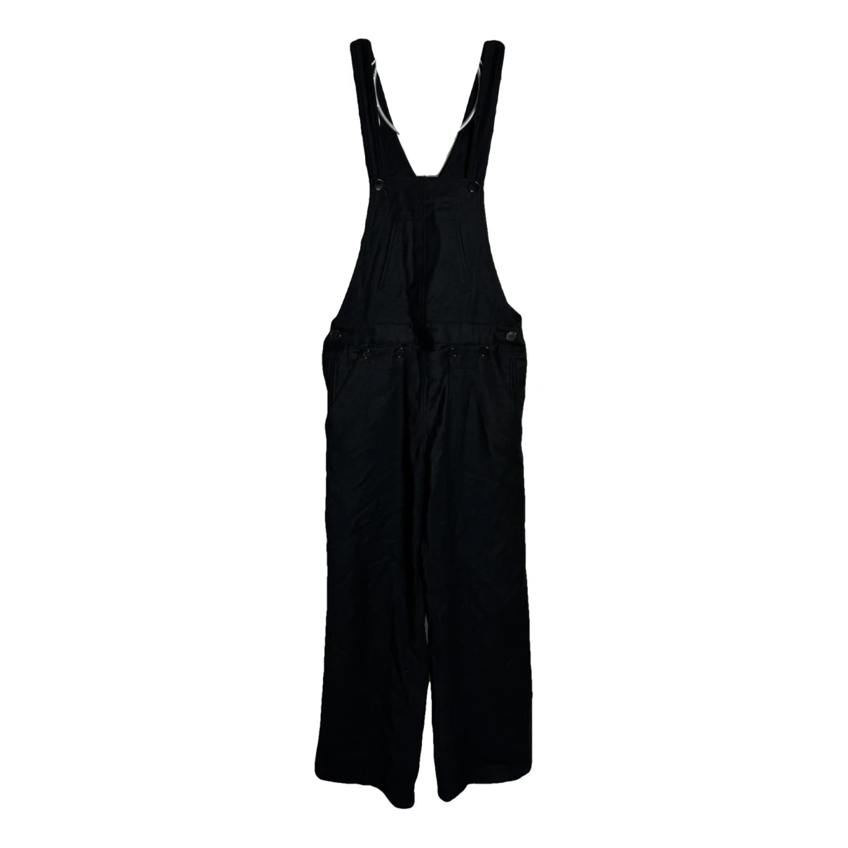 Pre-owned Isabel Marant Étoile Wool Jumpsuit In Black