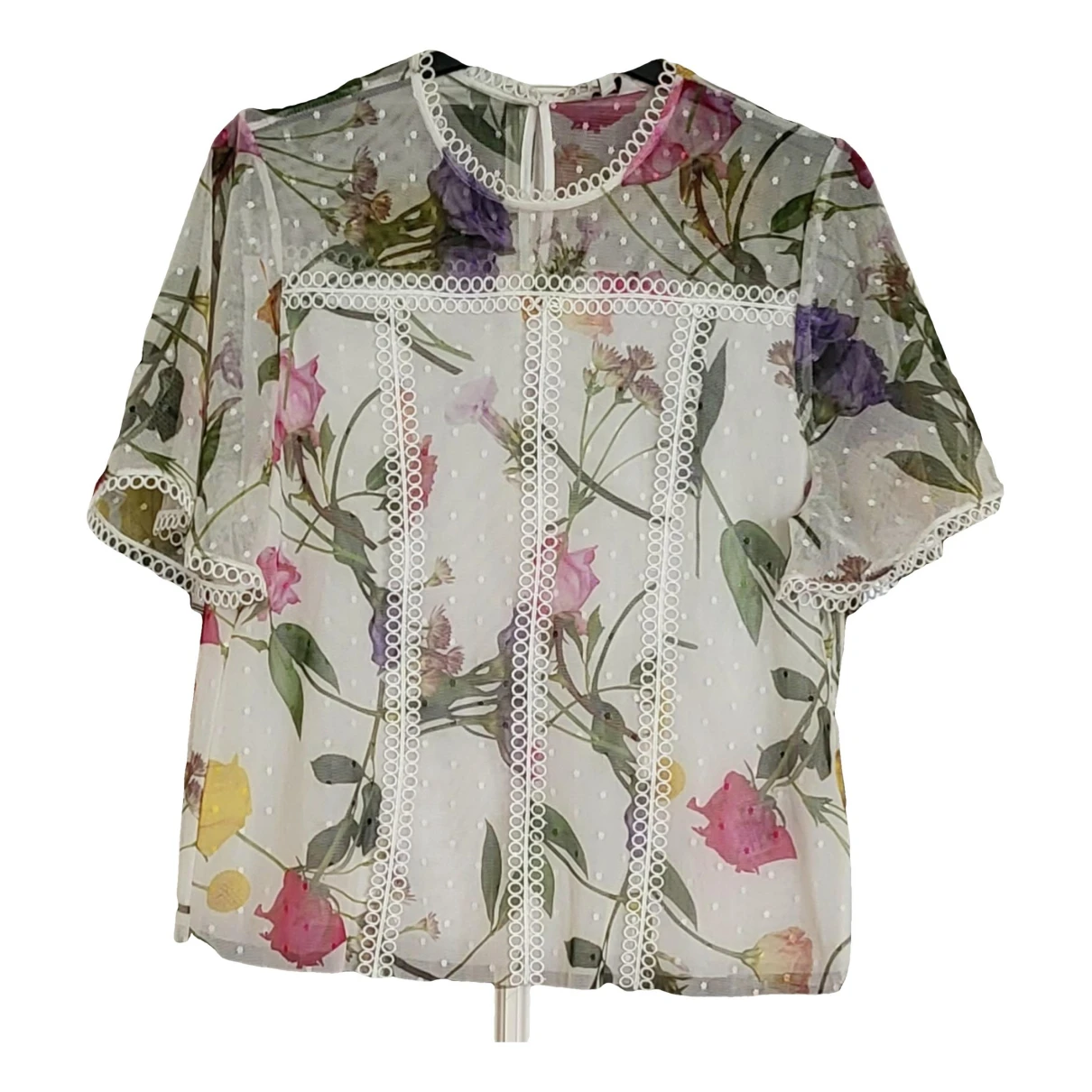 Pre-owned Ted Baker Blouse In Multicolour