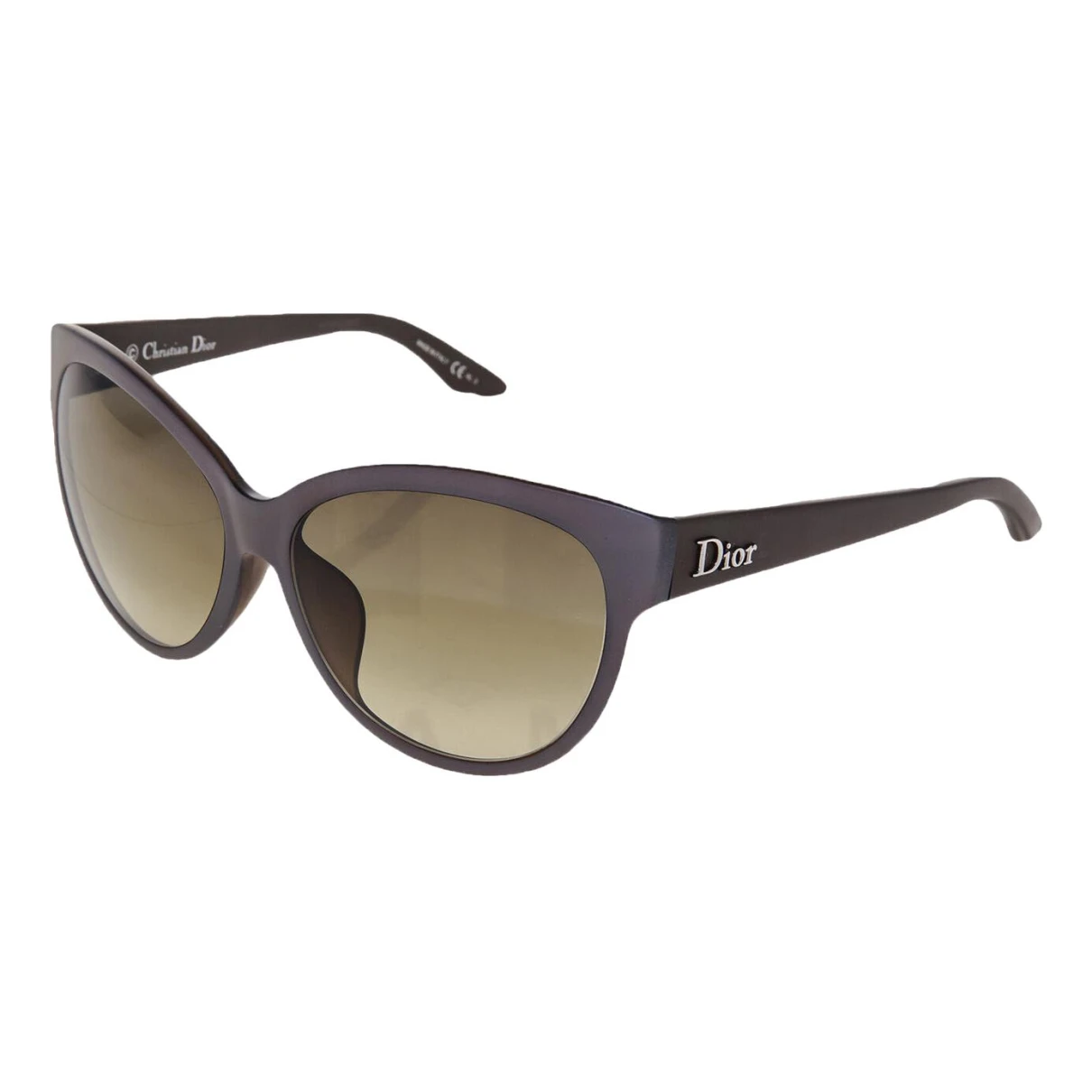 Pre-owned Dior Oversized Sunglasses In Brown