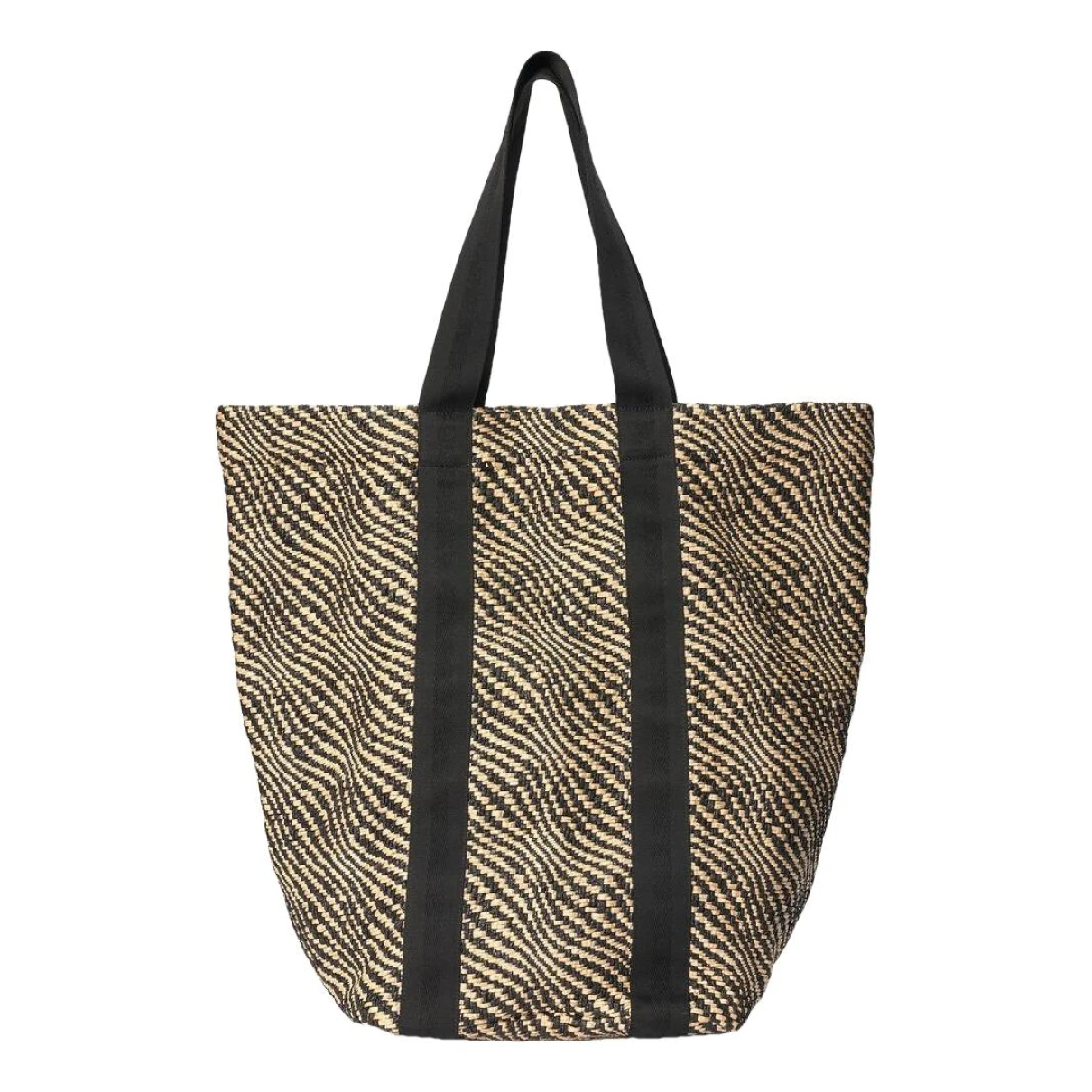 Pre-owned By Malene Birger Cloth Tote In Beige