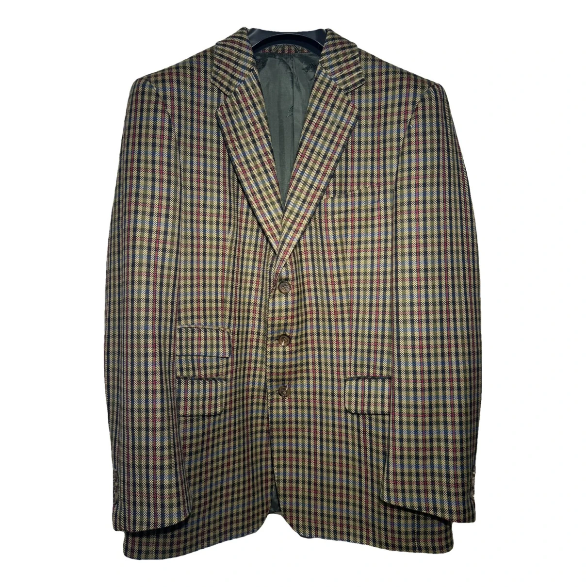 Pre-owned Burberry Wool Vest In Brown